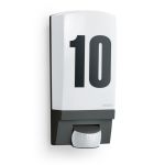 Steinel Wall Light Outdoor L 1 Black | E27 Max 60W - Motion and Light Sensor 