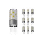 Multipack 10x Noxion Bolt LED Capsule G9 3.8W 470lm - 830 Warm White | Replaces 40W