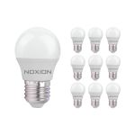 Multipack 10x Noxion Lucent Classic LED E27 Ball Frosted 2.5W 250lm - 827 Extra Warm White | Replaces 25W