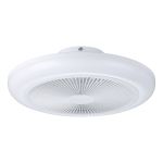 Eglo Ceiling Fan Sayulita 1 ABS White 25.3W 820lm - 827-865 Tunable White + RGB | Dimmable