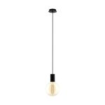 Eglo Pendant Pozueta Steel Black | IP20 - Suitable for 1x E27 