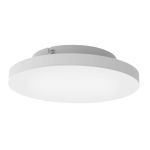 Eglo Connect.Z Smart Ceiling Light Turcona-Z Steel White 15.7W 1730lm - 827-865 Tunable White + RGB | Dimmable