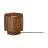 Good&Mojo Table Lamp Panama Raffia Brown S | Suitable for 1x E27 