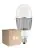 Multipack 6x Ledvance LED Bulb HQL LED P E27 41W 6000lm - 840 Cool White | Replaces 125W
