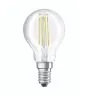 Osram Parathom Classic LED E14 Ball Filament Clear 4W 470lm - 827 Extra Warm White | Relax and Active - Replaces 40W