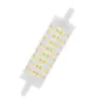Ledvance LED Line R7s Double Ended 118mm  15W 2000lm - 827 Extra Warm White | Dimmable - Replaces 125W