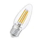 Ledvance Classic LED E27 Candle Filament Clear 3.4W 470lm - 827 Extra Warm White | Dimmable - Replaces 40W