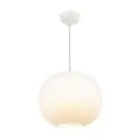 DFTP by Nordlux Navone 20 Pendant Glass and Metal White | Suitable for E27