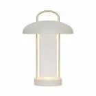 Nordlux Table Lamp Mirano Metal and Glass Beige 3W 150lm - 830 Warm White | 3-Step Dimmable