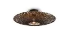 Good&Mojo Ceiling Light Kalimantan Bamboo Black M| Suitable for 1x E27 