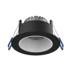 Noxion LED Spot Ares Deep Black 6W 540lm 927-940 3CCT - With Inner Ring White | Cutout 68mm