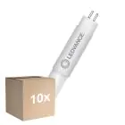 Multipack 10x Ledvance LED Tube T5 AC Mains P Mains (AC) High Output 11W 1550lm - 830 Warm White | 55cm - Replaces 24W