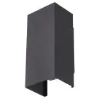 D'Lite Wall Light Aurora Aluminium Black Up & Down 6.5W 500lm - 830-840 CCT | IP54