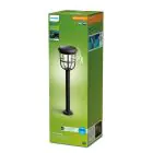 Philips Solar Radii Pedestal lamp Metal Black 1.3W 250lm - 830 Warm White | IP44