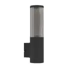 Eglo Wall Light Salle Outdoor Aluminium Black | Suitable for E27