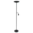 Eglo Floor Lamp Conivarino Steel Black 30.5W 3150lm - 827 Extra Warm White | Dimmable