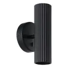 Eglo Wall Light Portillo Steel Black | Suitable for 2x GU10